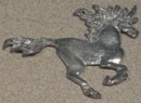pewter unicorn